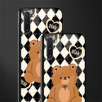 bear uniform pattern glass case for samsung galaxy note 10 image-2
