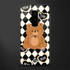 bear uniform pattern glass case for samsung galaxy s9 plus image