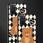 bear uniform pattern glass case for samsung galaxy s10 lite image-2