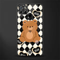 bear uniform pattern glass case for realme c25 realme c25s image