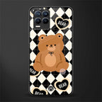 bear uniform pattern glass case for realme 8 pro image