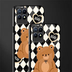 bear uniform pattern glass case for realme narzo 50 image-2
