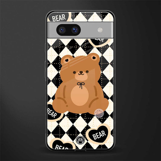 bear uniform pattern back phone cover | glass case for Google Pixel 7A