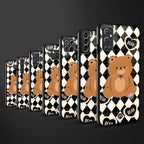 bear uniform pattern glass case for oneplus 10 pro 5g image-3