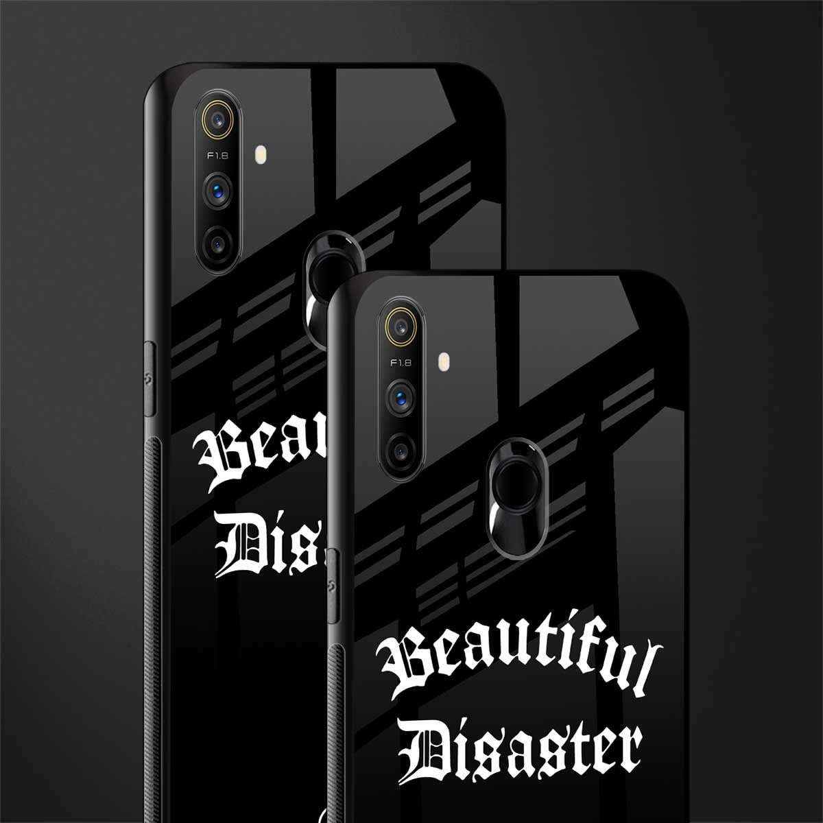 beautiful disaster glass case for realme narzo 20a image-2