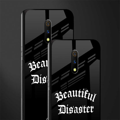 beautiful disaster glass case for realme x image-2