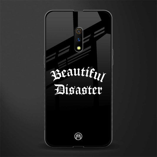 beautiful disaster glass case for realme x image