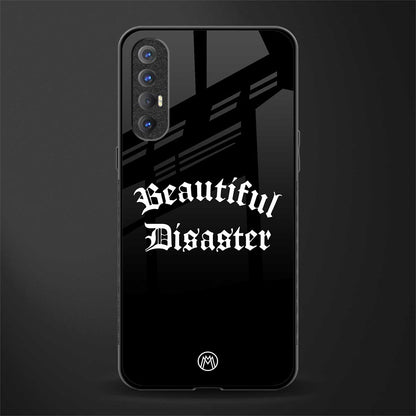 beautiful disaster glass case for oppo reno 3 pro image