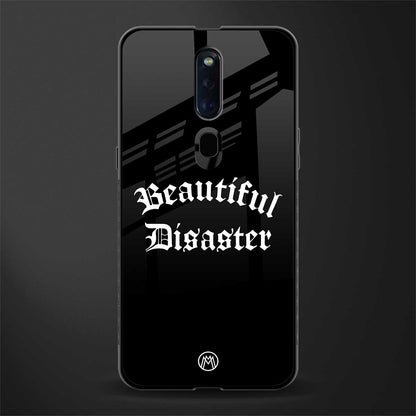 beautiful disaster glass case for oppo f11 pro image