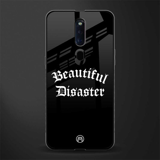 beautiful disaster glass case for oppo f11 pro image