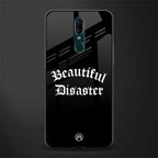 beautiful disaster glass case for oppo f11 image