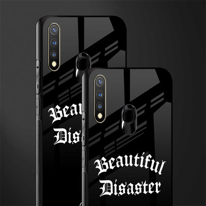 beautiful disaster glass case for vivo y19 image-2