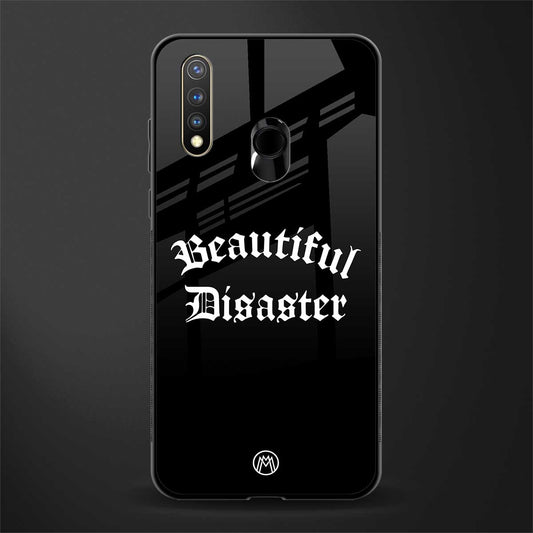 beautiful disaster glass case for vivo u20 image