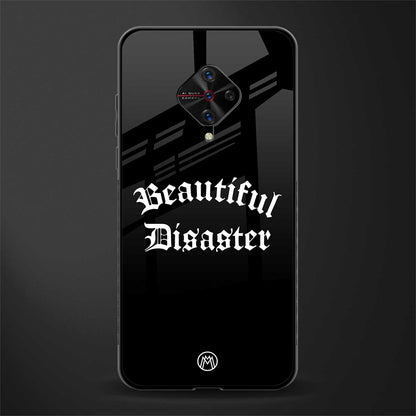 beautiful disaster glass case for vivo s1 pro image