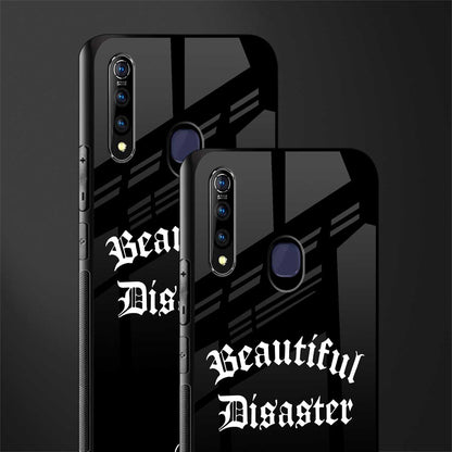 beautiful disaster glass case for vivo z1 pro image-2