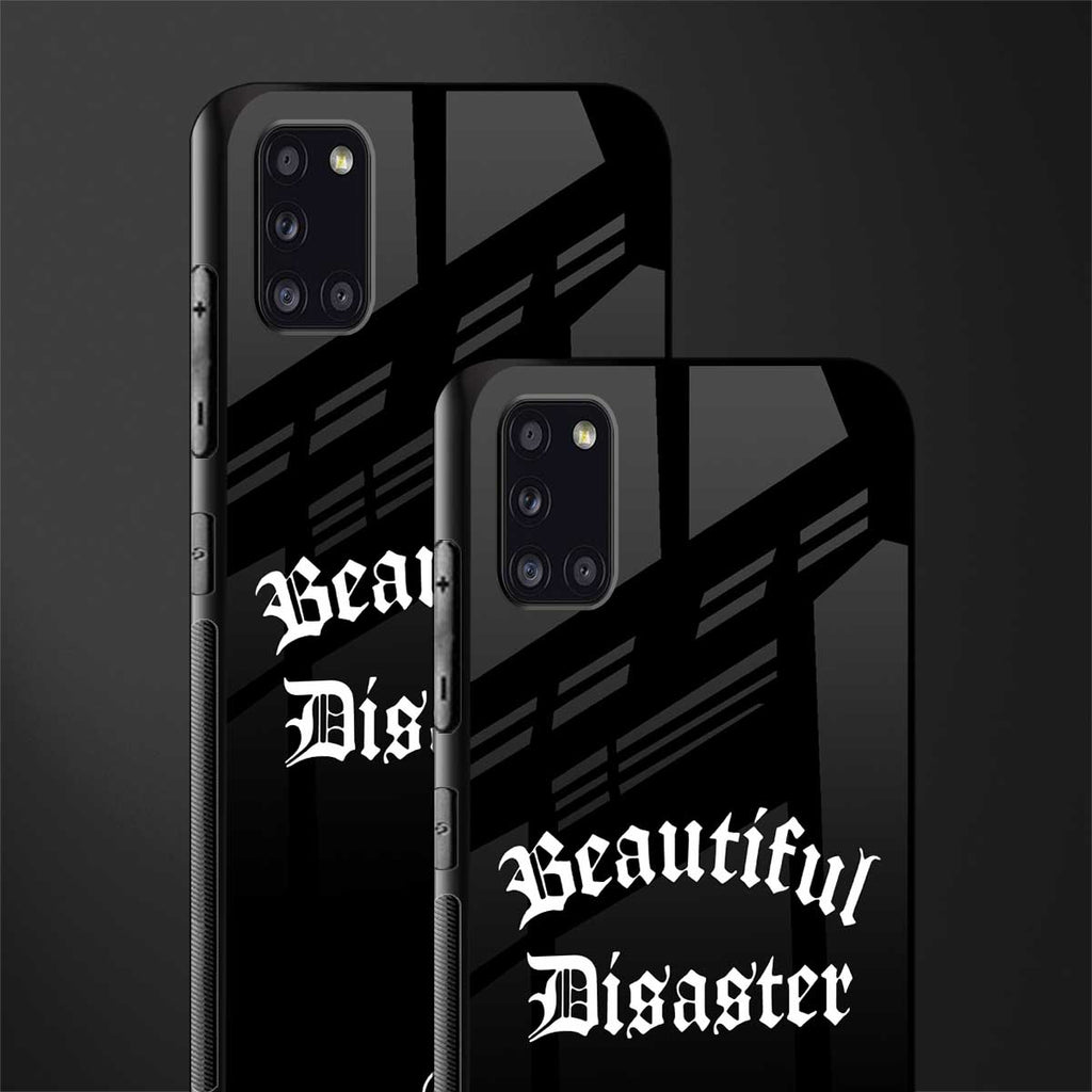 beautiful disaster glass case for samsung galaxy a31 image-2
