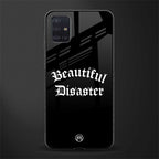 beautiful disaster glass case for samsung galaxy a71 image