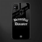 beautiful disaster glass case for samsung galaxy f41 image