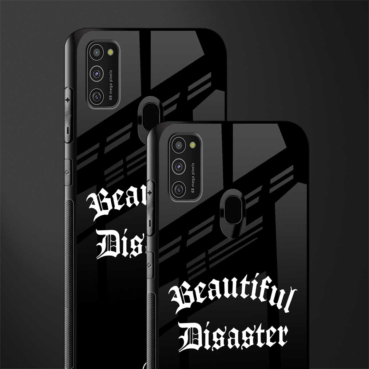 beautiful disaster glass case for samsung galaxy m21 image-2
