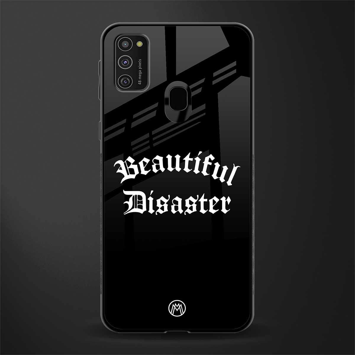 beautiful disaster glass case for samsung galaxy m21 image