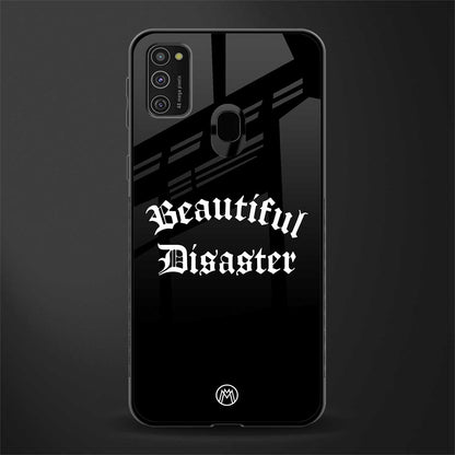 beautiful disaster glass case for samsung galaxy m21 image