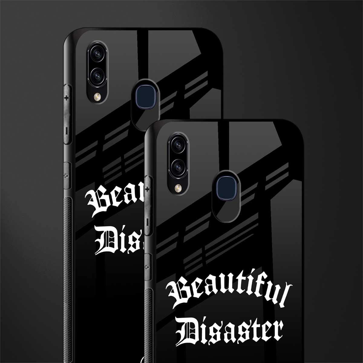 beautiful disaster glass case for samsung galaxy m10s image-2