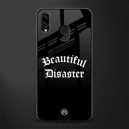 beautiful disaster glass case for samsung galaxy a20 image