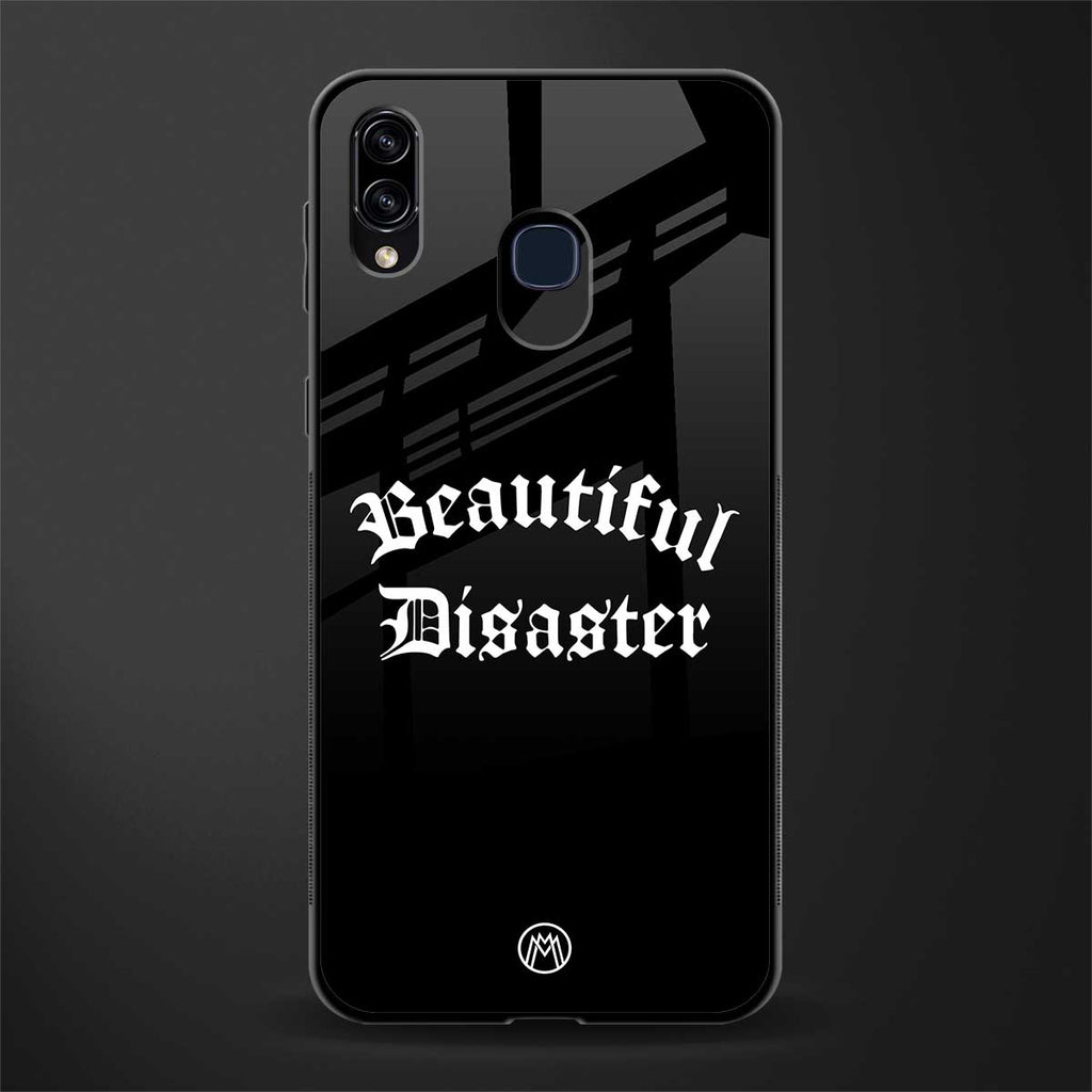 beautiful disaster glass case for samsung galaxy m10s image