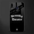 beautiful disaster glass case for samsung galaxy m10s image