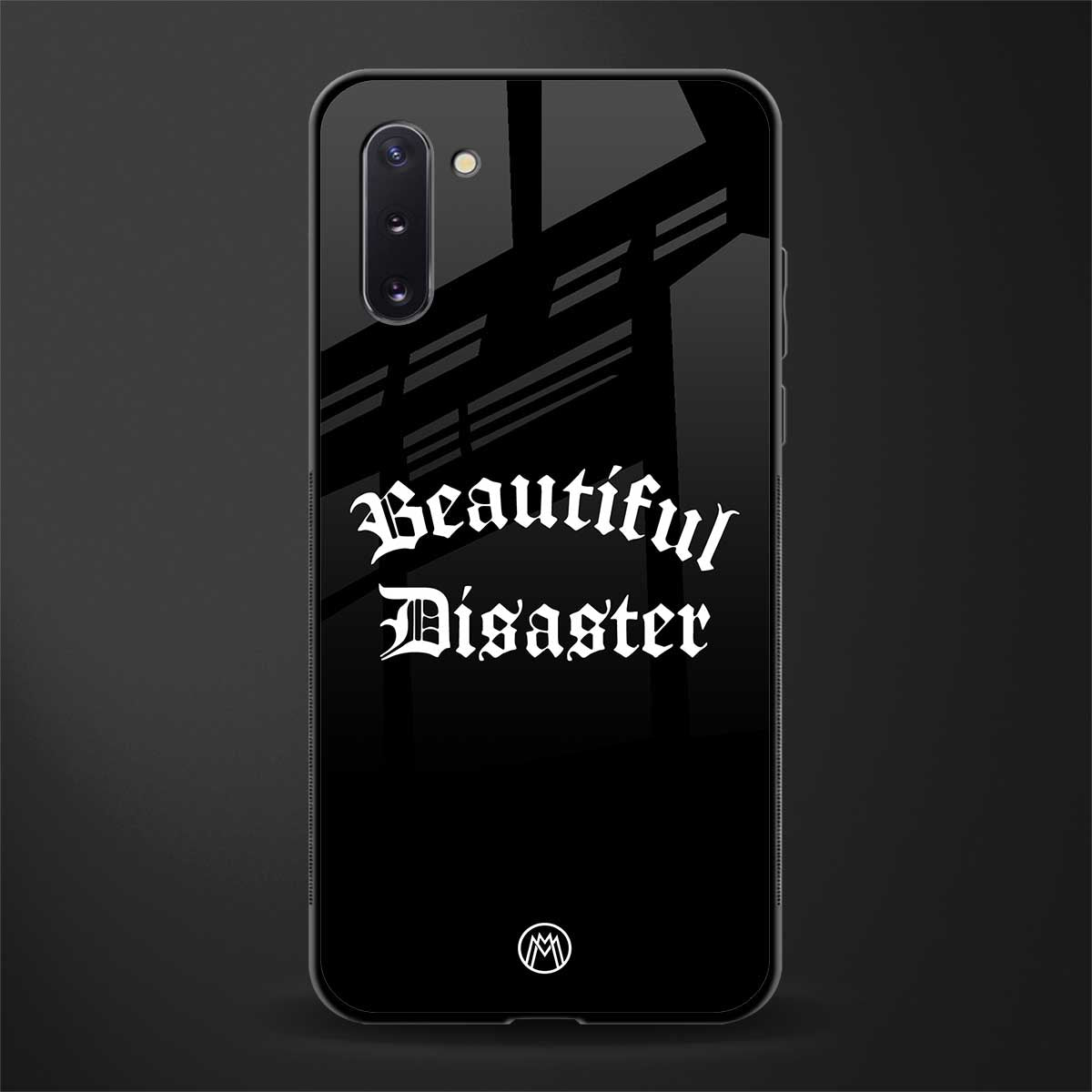 beautiful disaster glass case for samsung galaxy note 10 image