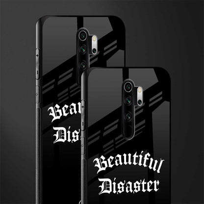 beautiful disaster glass case for redmi note 8 pro image-2