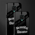 beautiful disaster glass case for redmi note 9 pro image-2