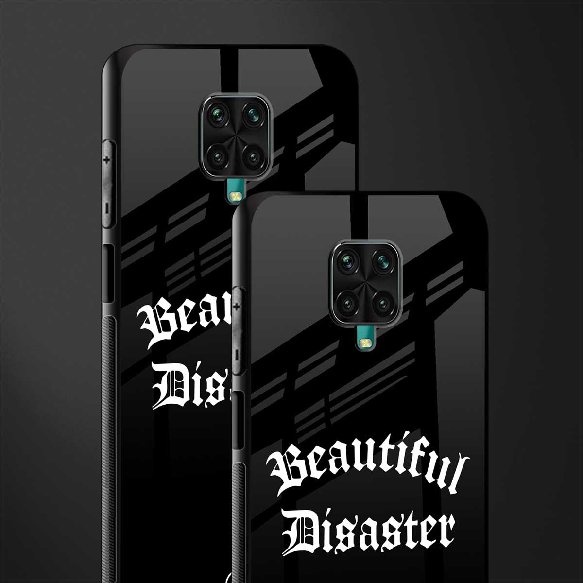 beautiful disaster glass case for redmi note 9 pro image-2