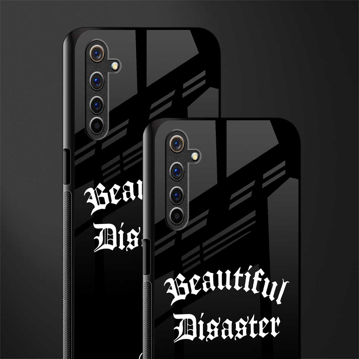 beautiful disaster glass case for realme 6i image-2