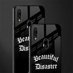 beautiful disaster glass case for redmi note 7s image-2