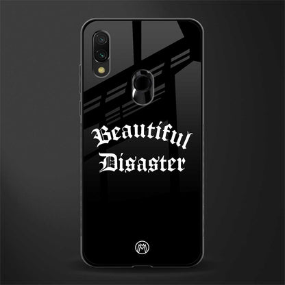 beautiful disaster glass case for redmi 7redmi y3 image