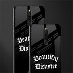 beautiful disaster glass case for redmi 8 image-2