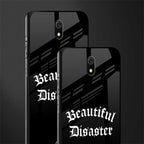 beautiful disaster glass case for redmi 8a image-2