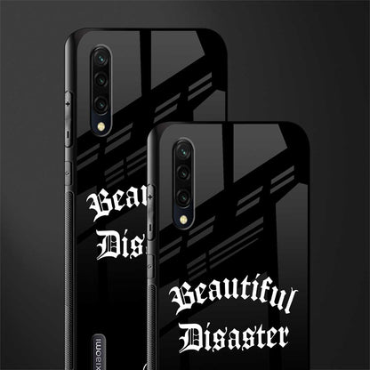 beautiful disaster glass case for mi a3 redmi a3 image-2