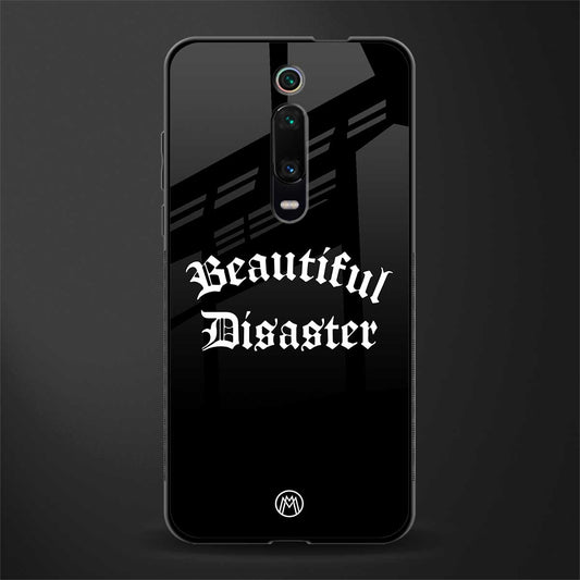 beautiful disaster glass case for redmi k20 pro image