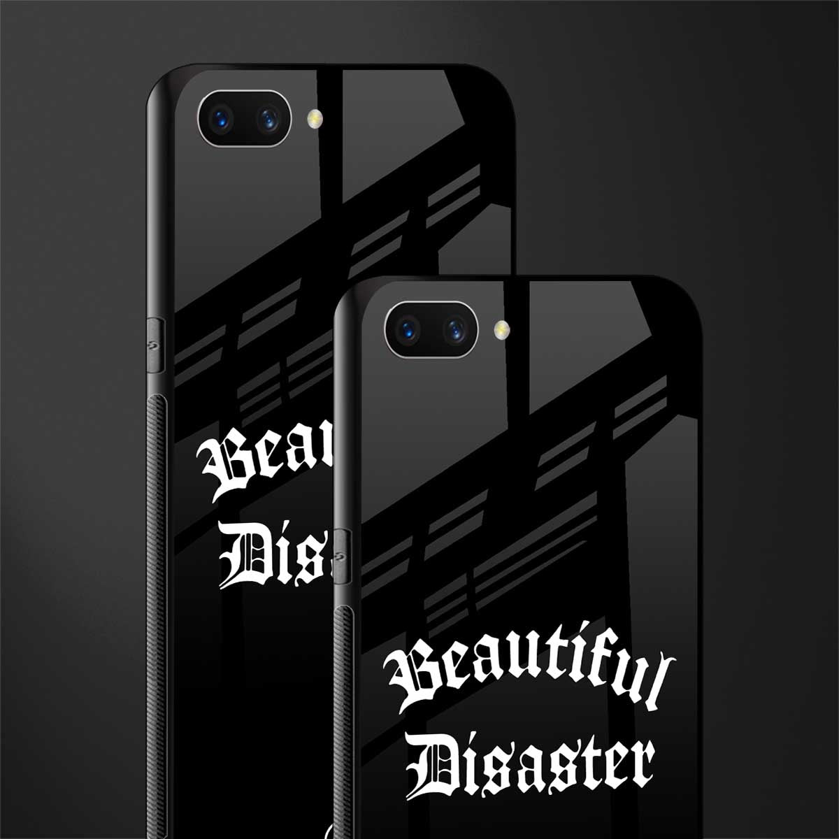 beautiful disaster glass case for realme c1 image-2