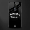 beautiful disaster glass case for oppo a5 2020 image