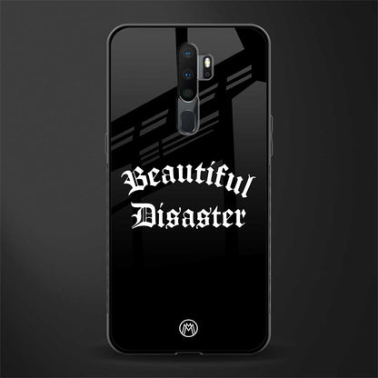 beautiful disaster glass case for oppo a5 2020 image