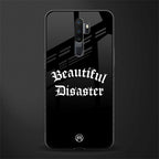 beautiful disaster glass case for oppo a9 2020 image