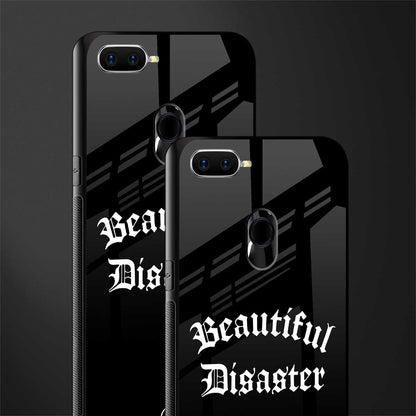 beautiful disaster glass case for oppo a7 image-2
