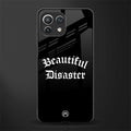beautiful disaster glass case for mi 11 lite image