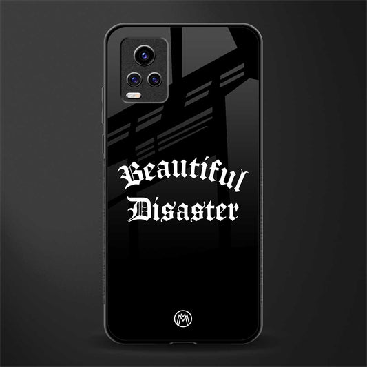 beautiful disaster back phone cover | glass case for vivo y73