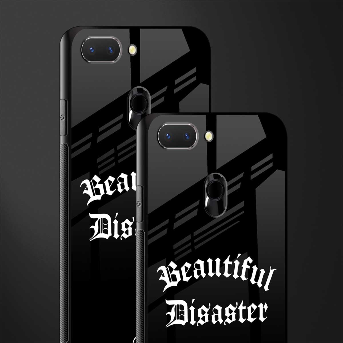 beautiful disaster glass case for oppo a5 image-2