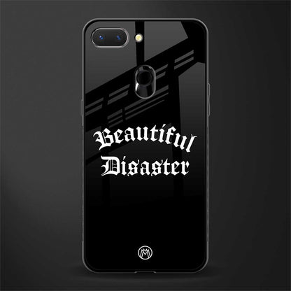 beautiful disaster glass case for oppo a5 image