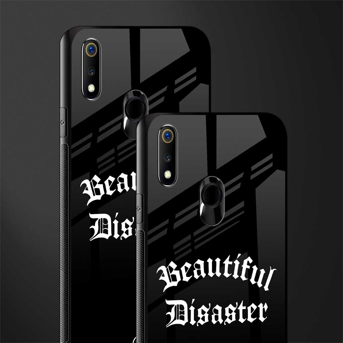 beautiful disaster glass case for realme 3 pro image-2
